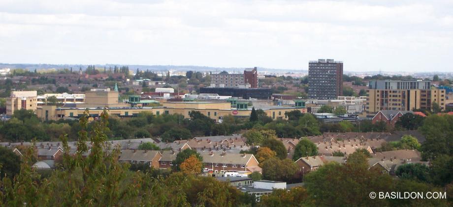 View of Basildon Town Centre